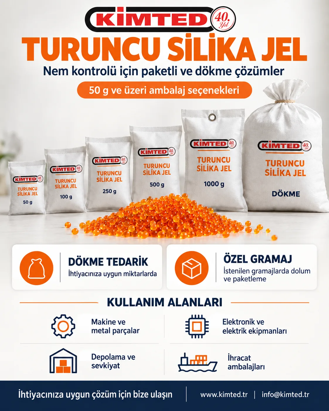 Turuncu Silika Jel 2 - 5 MM 2